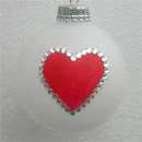 Suit of Hearts: Poker and Bridge Playing Cards Ornament