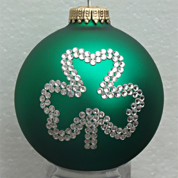 Irish Shamrock Ornament