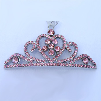 Pink Tiara Ornament